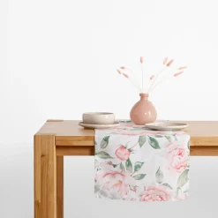 inny Obrus w różowe kwiaty GARDENA 40x120 cm