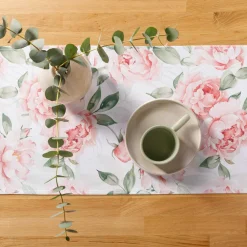 inny Obrus w różowe kwiaty GARDENA 40x120 cm