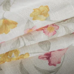 Obrusy, Serwetki I Bieżniki|Obrusy, Serwetki I Bieżniki|inny Obrus w różowo-żółte kwiatki GARDENIC 110x160 cm