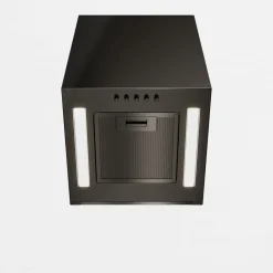 ZHEF Okap przyścienny do zabudowy czarny OKPZH20EF