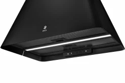 Okapy|ELICA Okap wyspowy czarny IKONA LIGHT BL/F/60