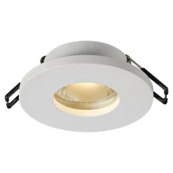 Spoty Wpuszczane|Zumaline Oprawa halogenowa oczko IP 44 biały CHIPA DL