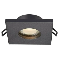 Zumaline Oprawa halogenowa wpuszczana IP 44 czarna CHIPO DL