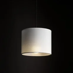 TK Tomasz Krywult Oprawa z abażurem na szynoprzewód 3-obwodowy TRACER BIAŁY