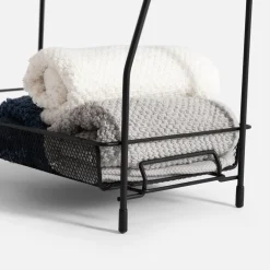 Akcesoria Łazienkowe|Akcesoria Łazienkowe|inny Organizer łazienkowy czarny 31x17x32 cm