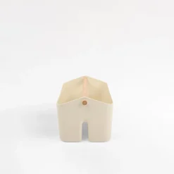 inny Organizer łazienkowy kremowy 28x16,8x15 cm