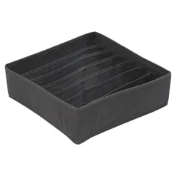 Wieszaki, Półki Tekstylne, Organizery|inny Organizer siedmiokomorowy szary 32x32x10 cm