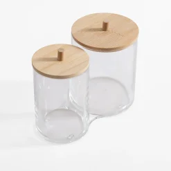 Wieszaki, Półki Tekstylne, Organizery|inny Organizer z bambusową pokrywą 11,4 cm