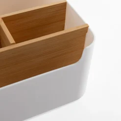 Przechowywanie|Pudełka I Pojemniki Do Przechowywania|inny Organizer z przegródkami biały 18,2x14,6x9,3 cm