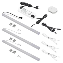 Oświetlenie Wewnętrzne| Oświetlenie liniowe LUMEN 3-punktowe ZMIX3P-PLMJ-BC-V2, barwa ciepła