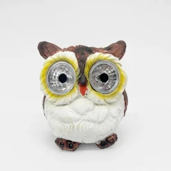 Zumaline Ozdobna lampa solarna LED IP44 SOWA