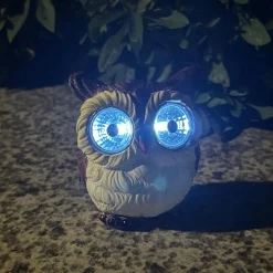 Zumaline Ozdobna lampa solarna LED IP44 SOWA