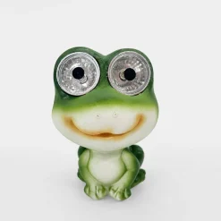 Lampy Ogrodowe|Lampy Ogrodowe|Zumaline Ozdobna lampa solarna LED IP44 ŻABA