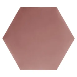 Panele Ścienne|Frizy Panel tapicerowany FIBI HEXAGON 20x20, różowy