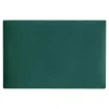 Frizy Panel tapicerowany FIBI PROSTOKĄT 45x30 cm, butelkowana zieleń