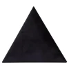 Panele Ścienne| Panel tapicerowany FIBI TRÓJKĄT 26x30, czarny
