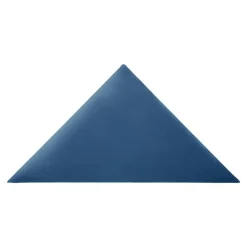 Panele Ścienne|Frizy Panel tapicerowany FIBI TRÓJKĄT 14x28, atramentowy