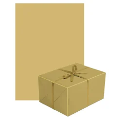 Pakowanie Prezentów|Paw Papier do pakowania NEUTRAL SILVER/GOLD MIX 70x200 cm