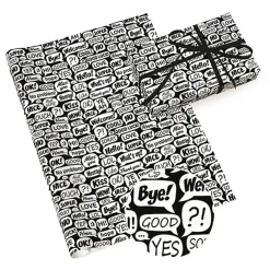 Paw Papier prezentowy czarno-biały NEUTRAL MIX 70x200 cm