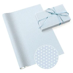 Pakowanie Prezentów|Paw Papier prezentowy w groszki NEUTRAL MIX 70x200 cm