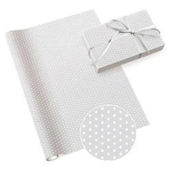 Pakowanie Prezentów|Paw Papier prezentowy w groszki NEUTRAL MIX 70x200 cm