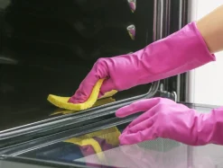 Akcesoria Do Sprzątania| Para rękawic lateksowych ROSA L