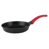 Garnki, Patelnie I Pokrywki| Patelnia na indukcję z czerwoną rączką REVERO 20 cm