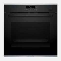 BOSCH Piekarnik seria 4 z funkcją pary czarny HRG212BB3