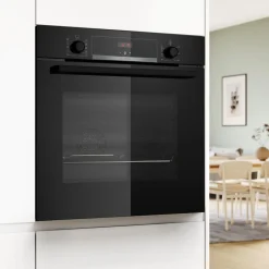 Piekarniki|BOSCH Piekarnik seria 4 z czerwonym podświetleniem LED HBA554EB3