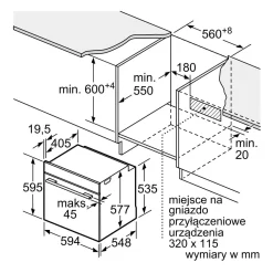 Siemens Piekarnik do zabudowy IQ700 czarny HB736G1B1