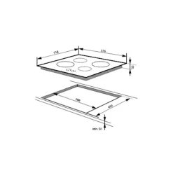 Piekarniki|Zestawy Agd|AMICA Piekarnik i płyta indukcyjna - zestaw do zabudowy ESPI376540B SET 1