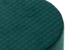 Pikowany puf zielony ANA PIK