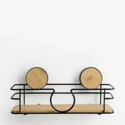 Akcesoria Łazienkowe|Akcesoria Łazienkowe|inny Półka łazienkowa bambusowa 28x11,8x11,8 cm