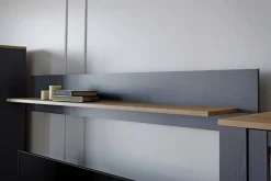 FORTE Półka na ścianę granatowa BOHOL