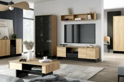 Półki| Półka wisząca do salonu NOMAD 145 cm