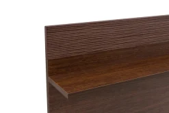 Półki|DiTrendi Półka wisząca panel RTV ciemny brąz PARIS