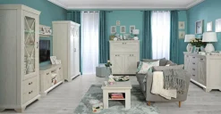 FORTE Półka wisząca styl prowansalski KASHMIR