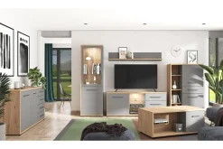 Półka wisząca szara LISABON