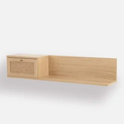 FORTE Półka wisząca z szafką CALASETTA