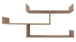 Półki| Półki TRIO 80 cm dąb sonoma