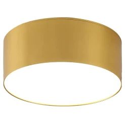 Zumaline Plafon LED barwa neutralna 4000K złota SOLARI 12 cm