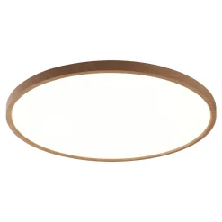 Plafony|Wszystkie Lampy Sufitowe|Zumaline Plafon LED CCT CAMI jasne drewno 60 cm
