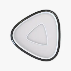 Plafony|Wszystkie Lampy Sufitowe|Zumaline Plafon LED czarno-biały GETAFE