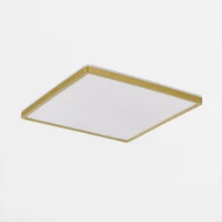 Plafony|Wszystkie Lampy Sufitowe|Zumaline Plafon LED kwadratowy CCT 50W złoty COLIS