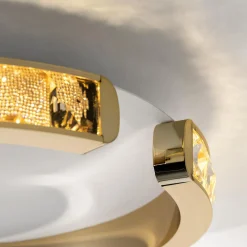 Zumaline Plafon LED MURIEL złoty