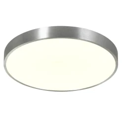 Zumaline Plafon LED okrągły srebrny SIERRA 40 cm