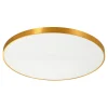 Zumaline Plafon LED okrągły złoty SIERRA 80 cm