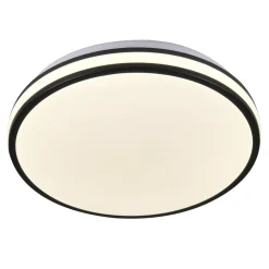 Plafon LED 15W biało-czarny ORBIT 28 cm
