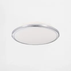 Zumaline Plafon LED 24W chrom MOREN 28 cm