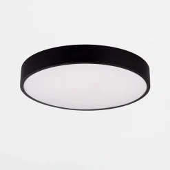 Zumaline Plafon LED 30W czarny NADI 40 cm